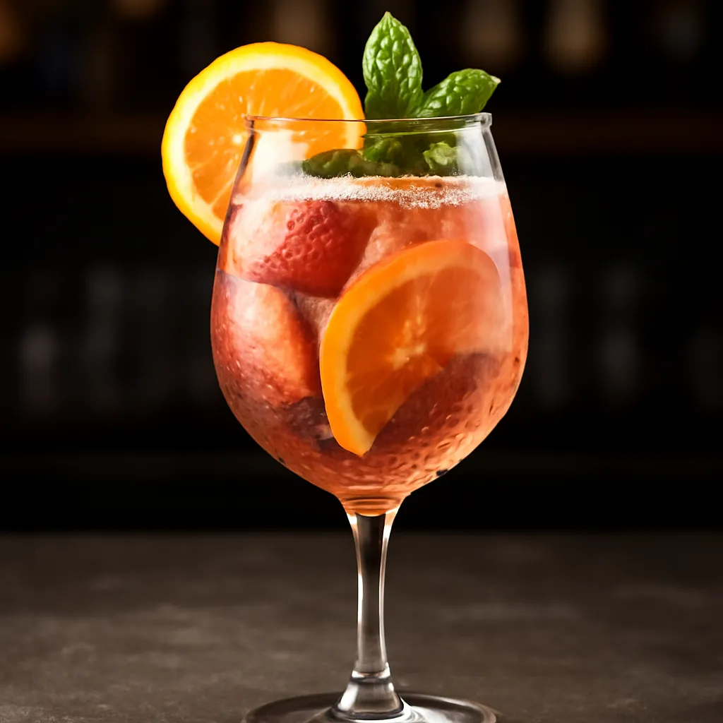 Sparkling Rosé Sangria