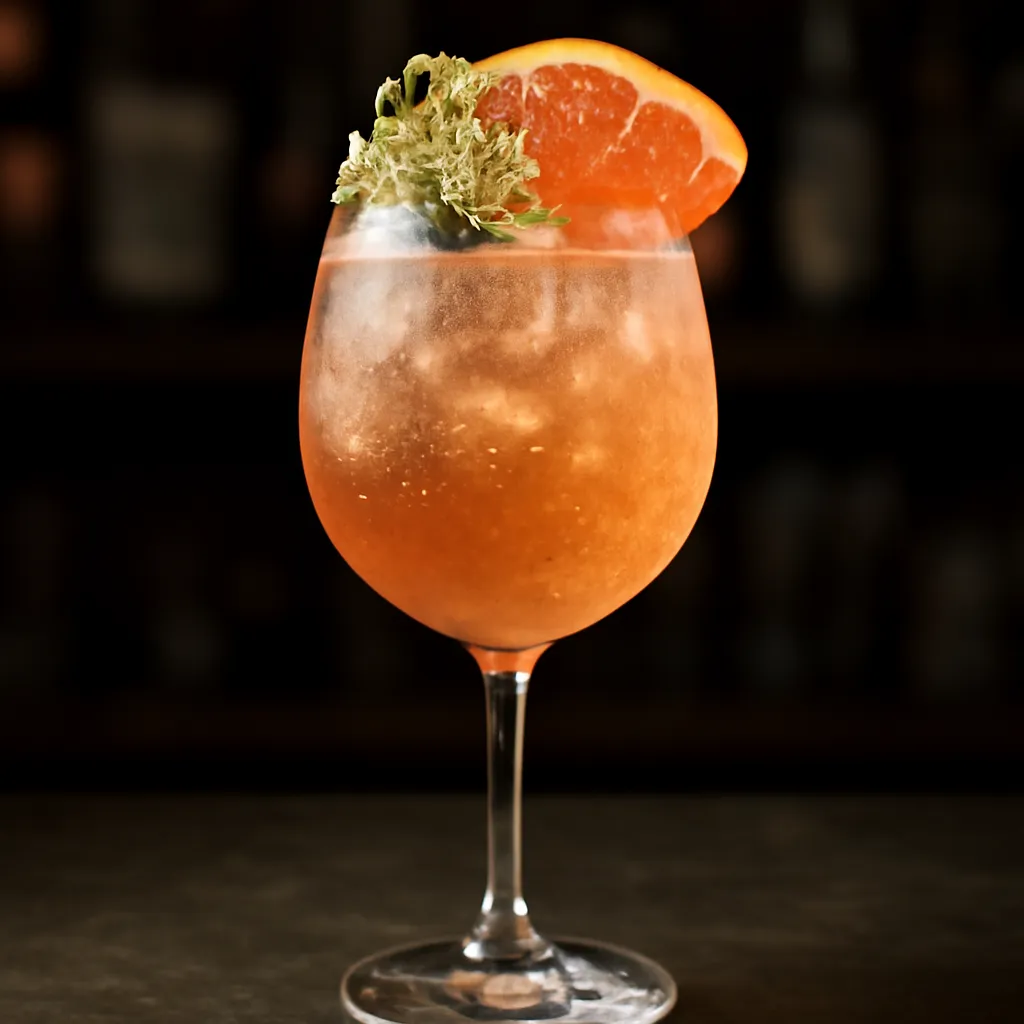 Elderflower Grapefruit Spritz