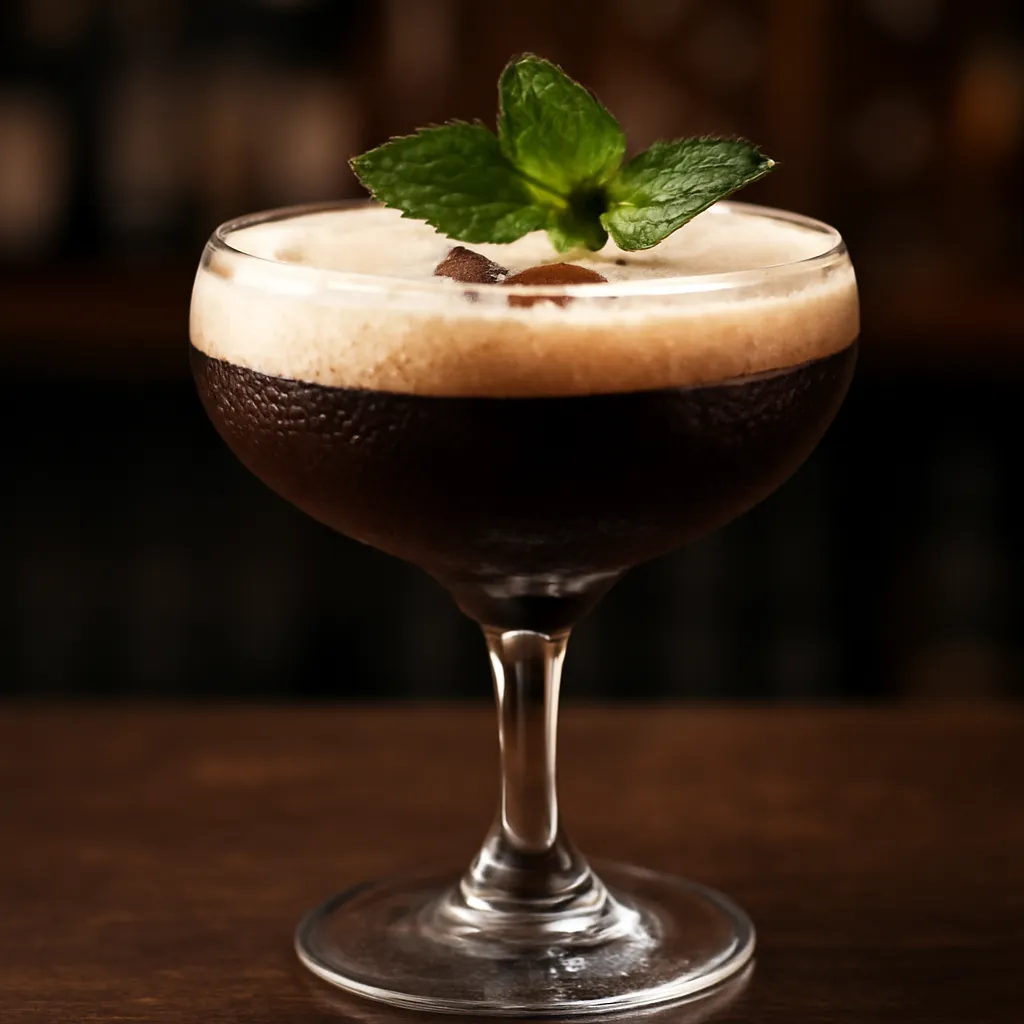 Peppermint Espresso Martini