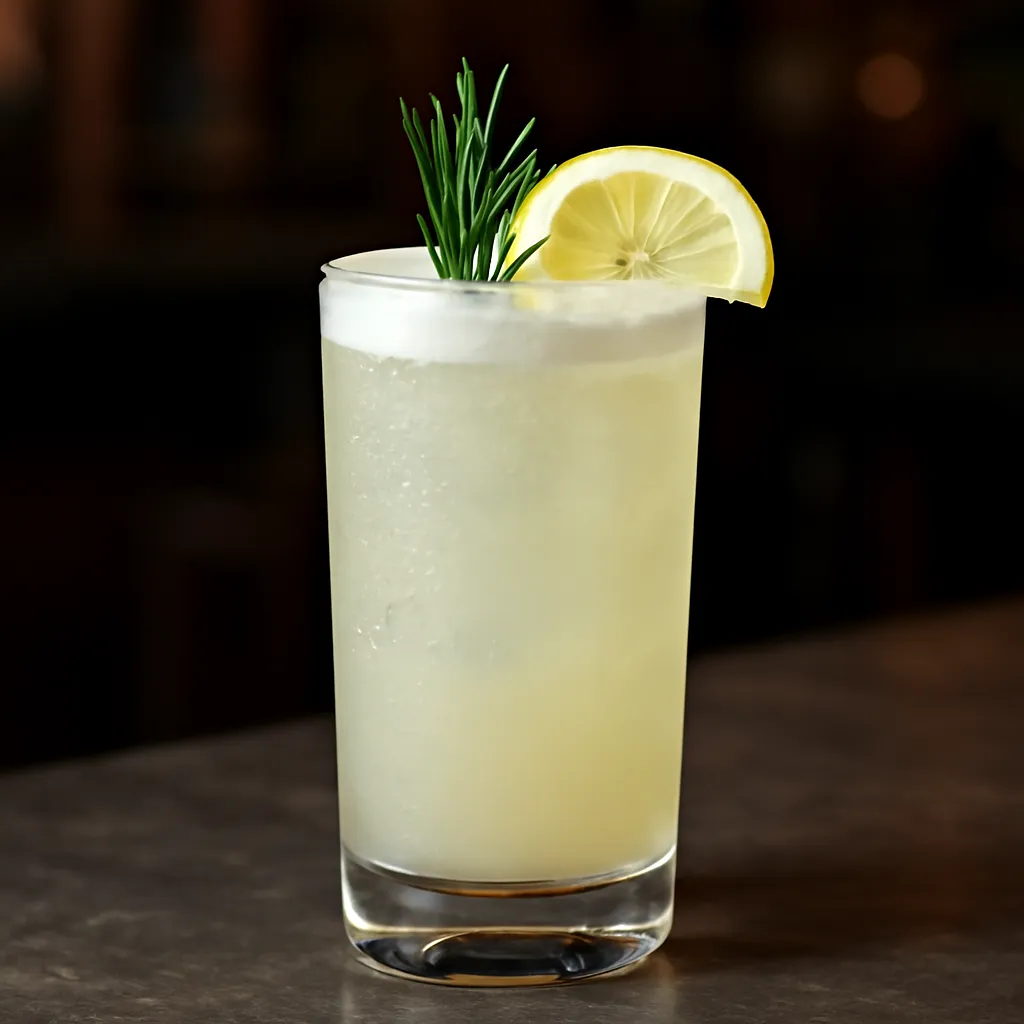 Gin Fizz Rosemary