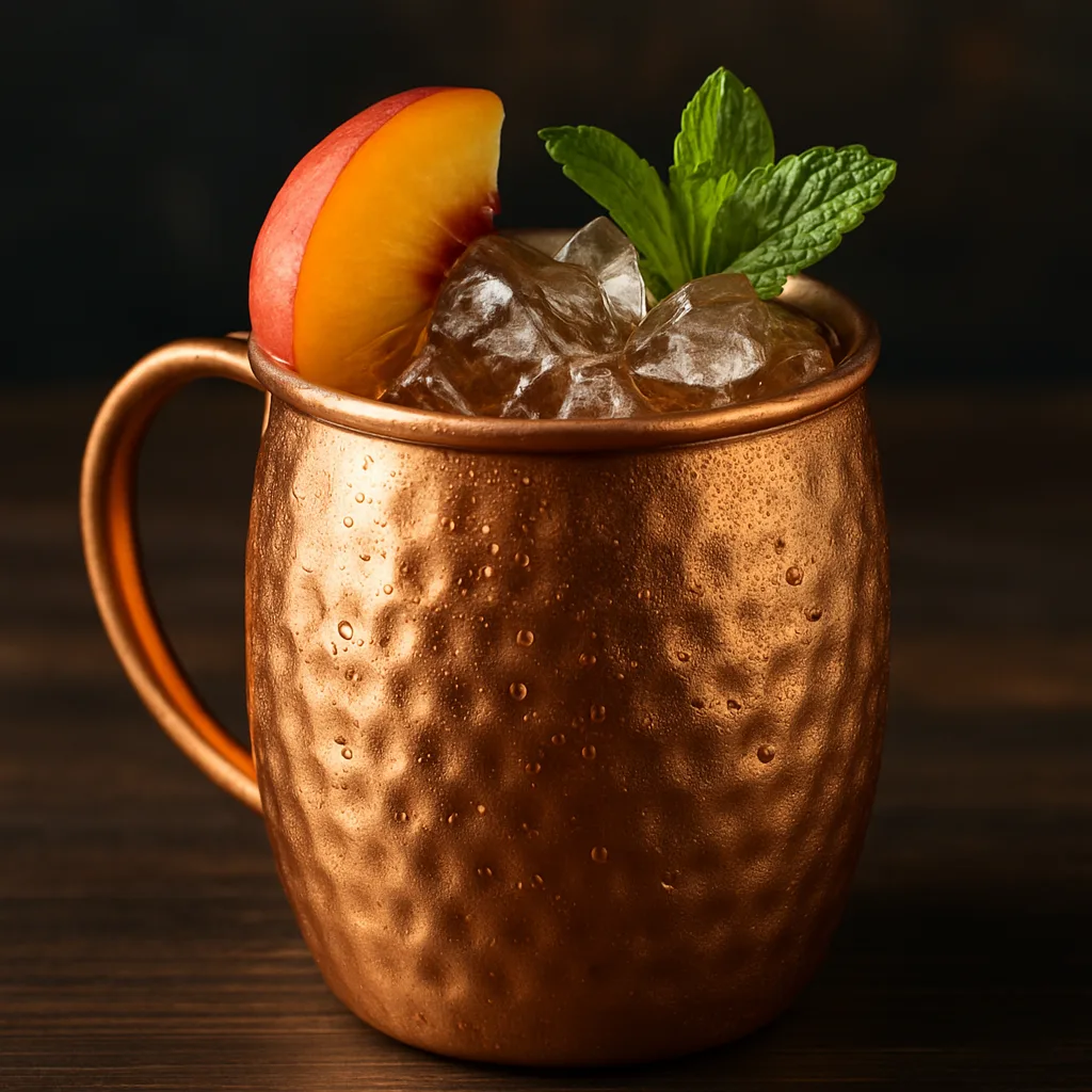 Peach Moscow Mule
