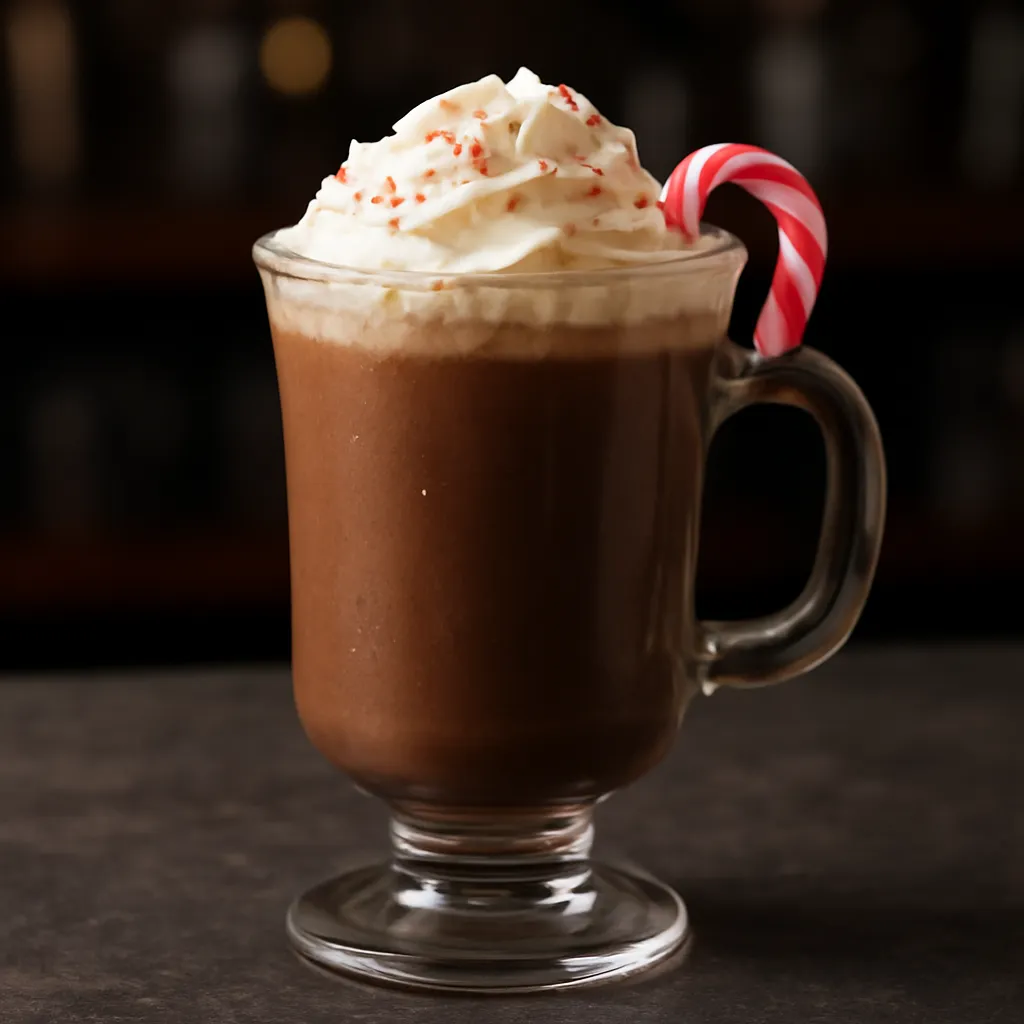 Baileys Peppermint Hot Chocolate