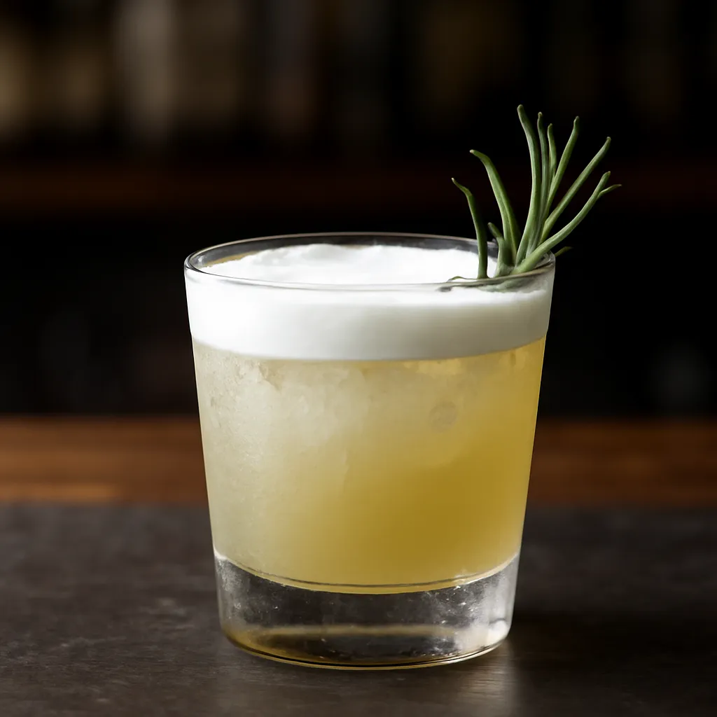Gin Sour Rosemary