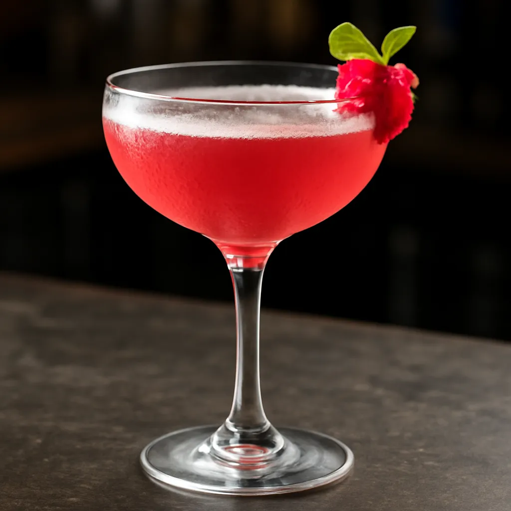 Champagne and Raspberry Liqueur