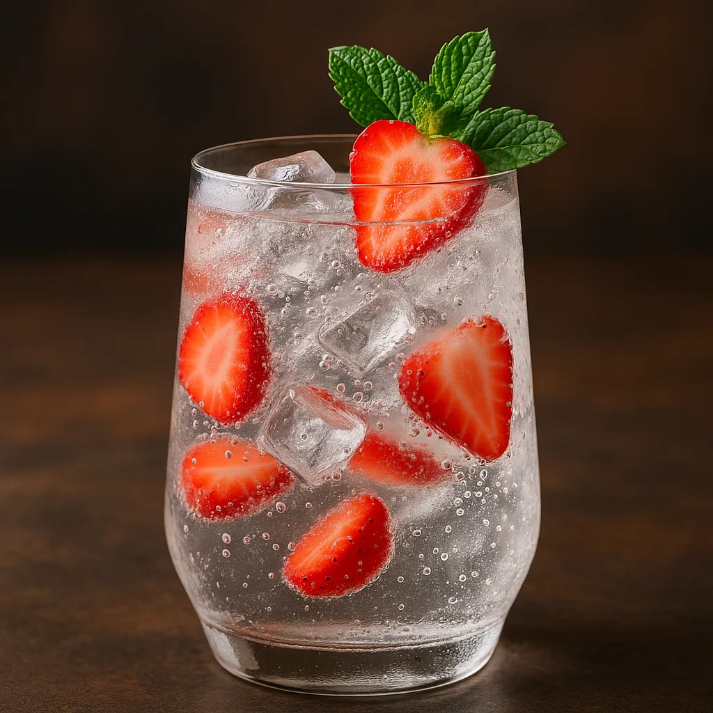 Vodka Tonic Strawberry