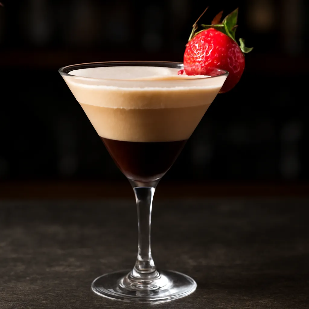 Layered Chocolate Martini