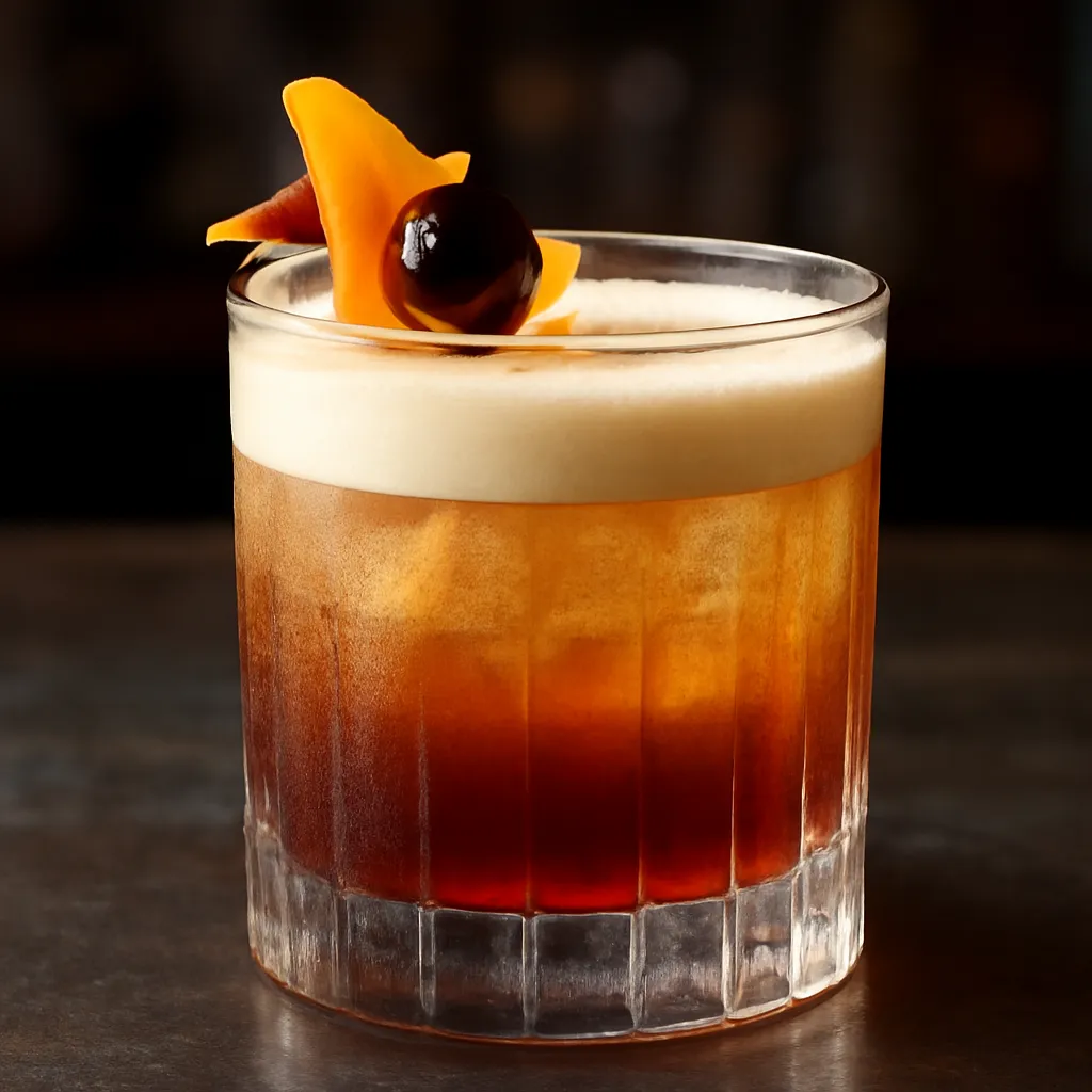 Scotch Smoky New York Sour