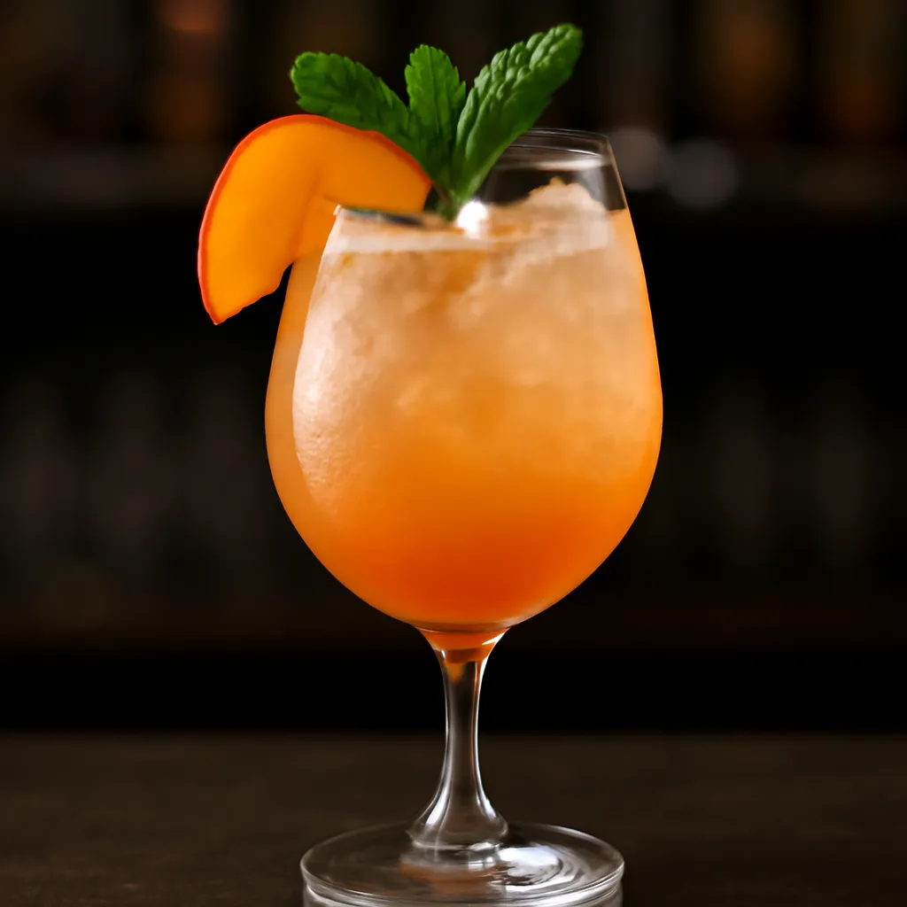 Sake Spritz Peach
