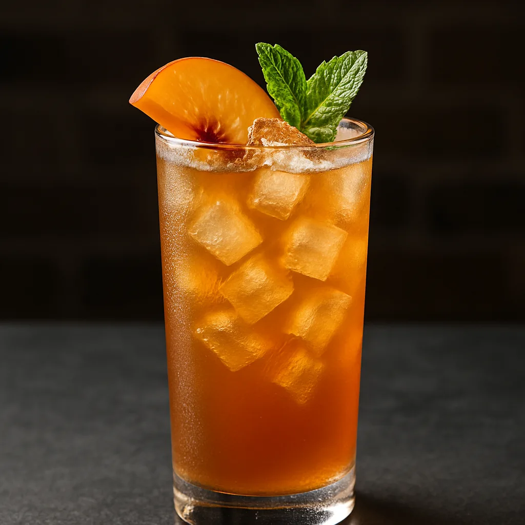 Peach Vodka Iced Tea