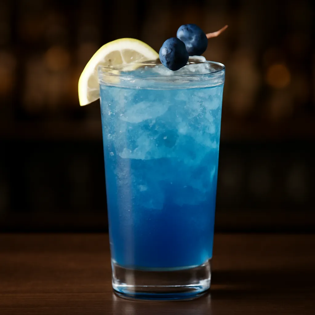 Gin Collins Blueberry