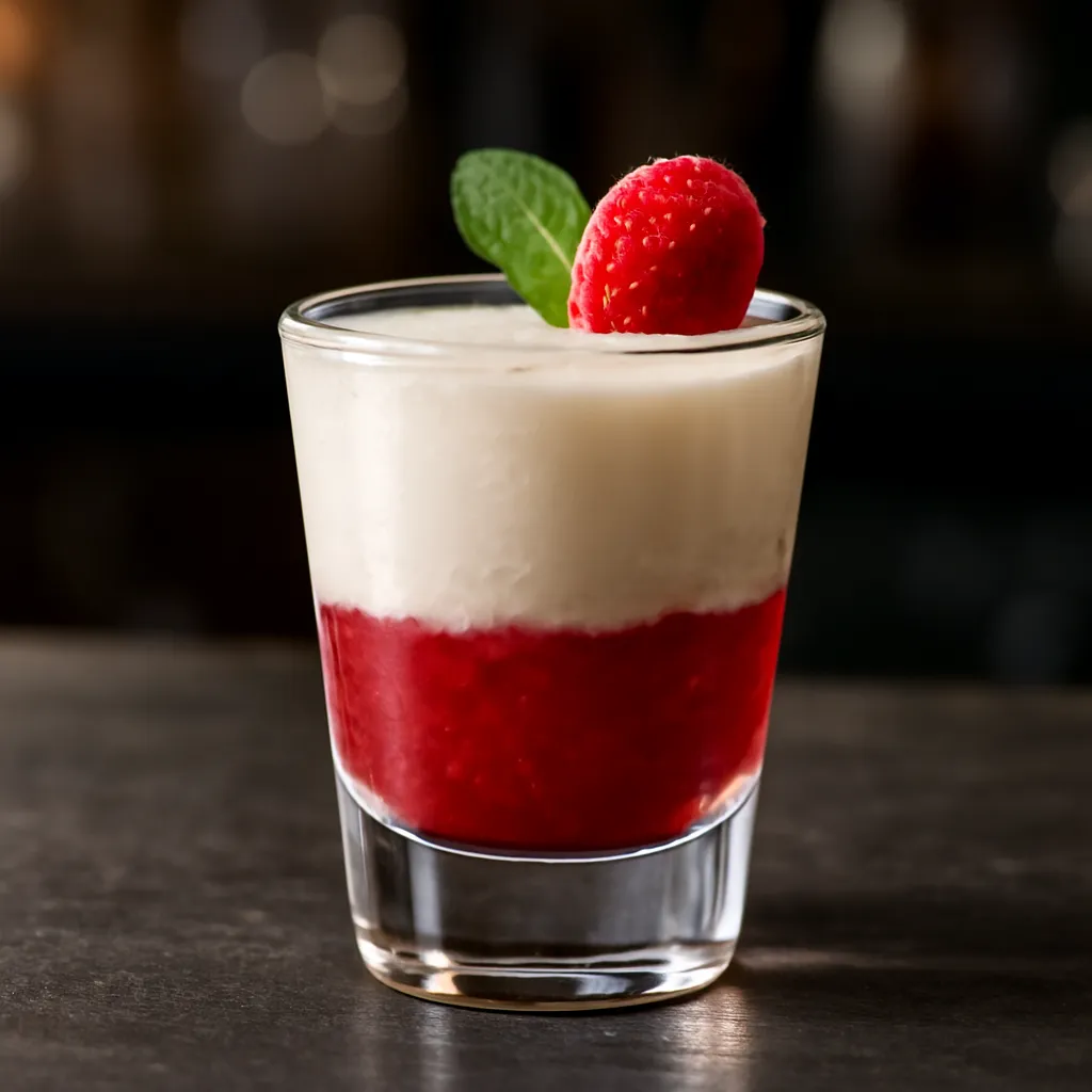 White Chocolate Raspberry Shot