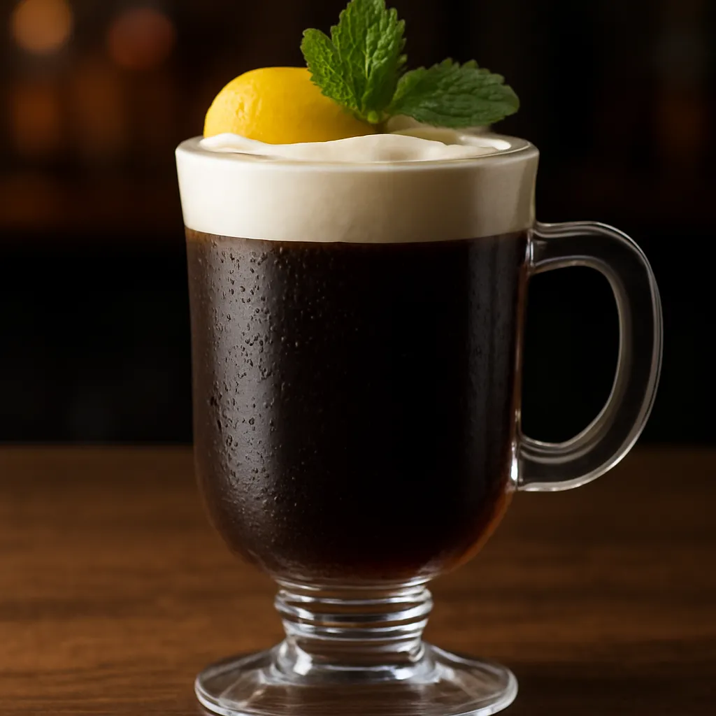 Bourbon Irish Coffee