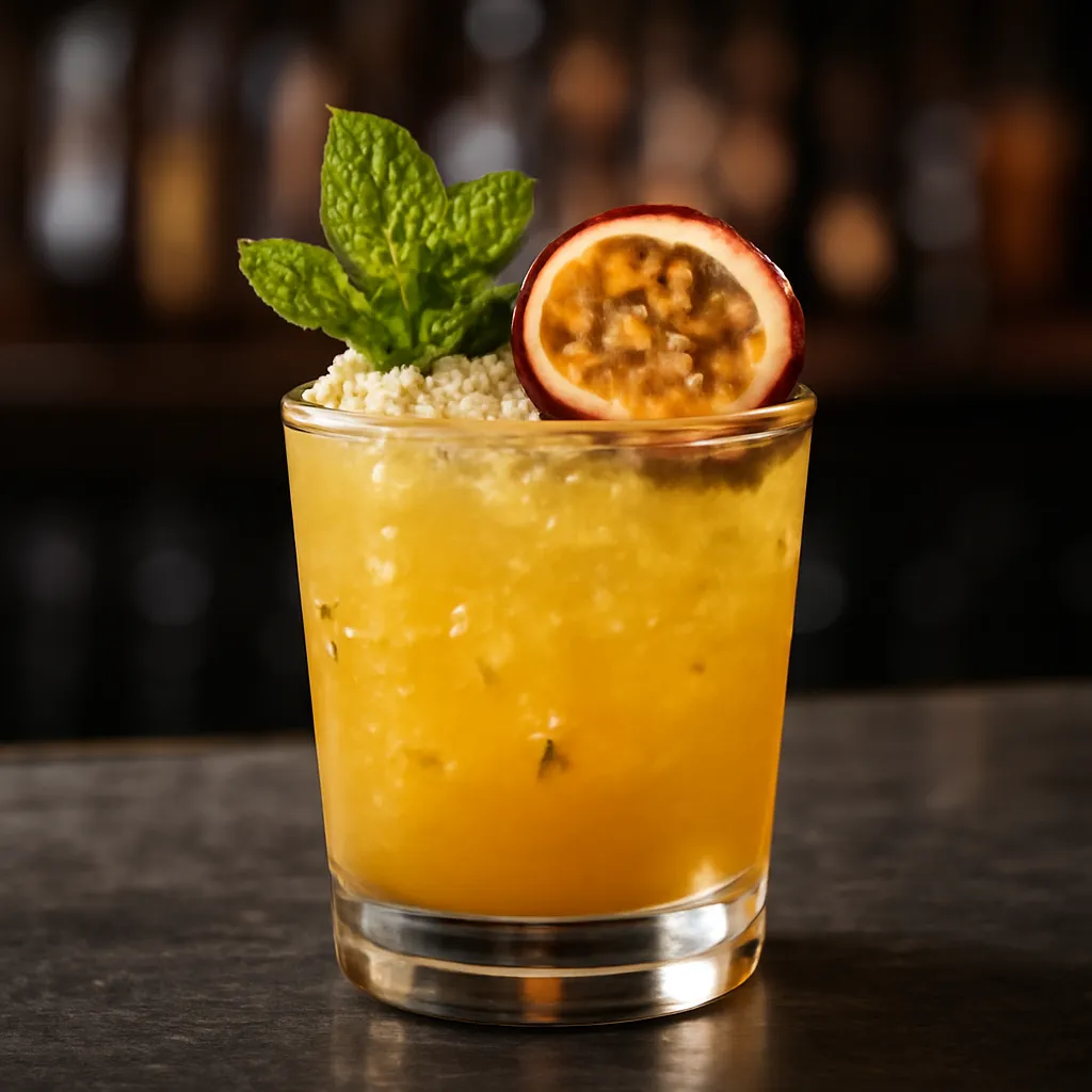Gin Smash Passionfruit