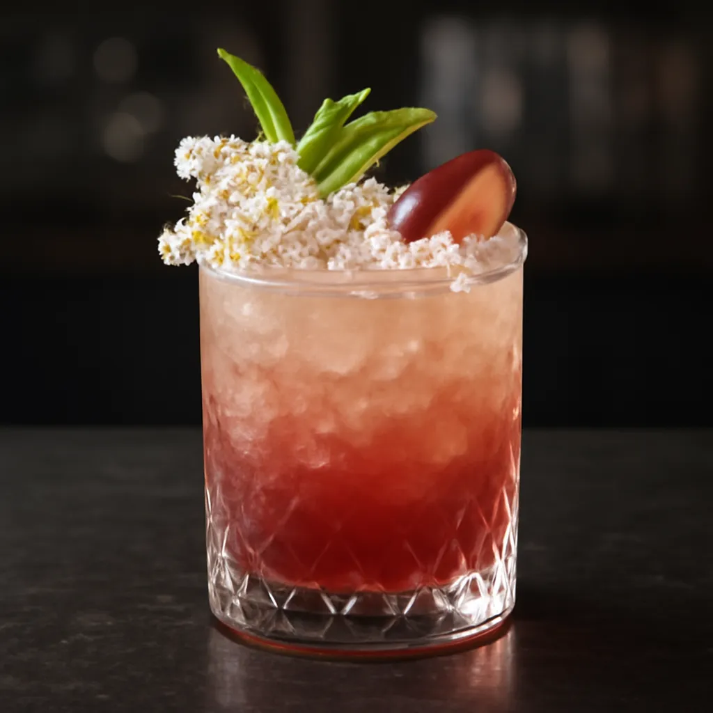 Elderflower Plum Smash
