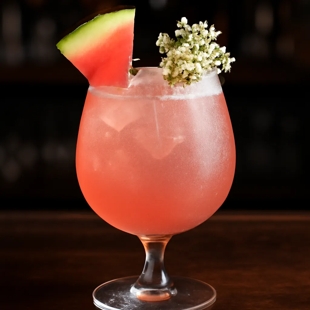 Elderflower Sparkling Watermelon