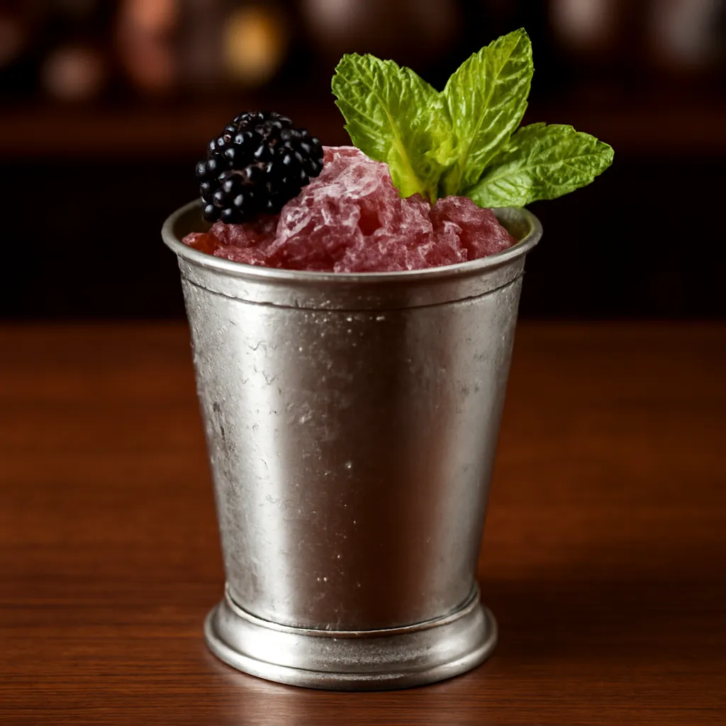 Bourbon Blackberry Julep