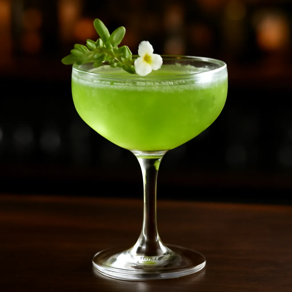 Absinthe Fairy Garden Cocktail