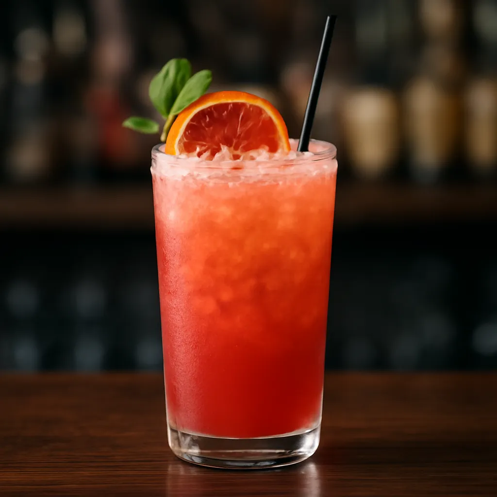 Gin Collins Blood Orange