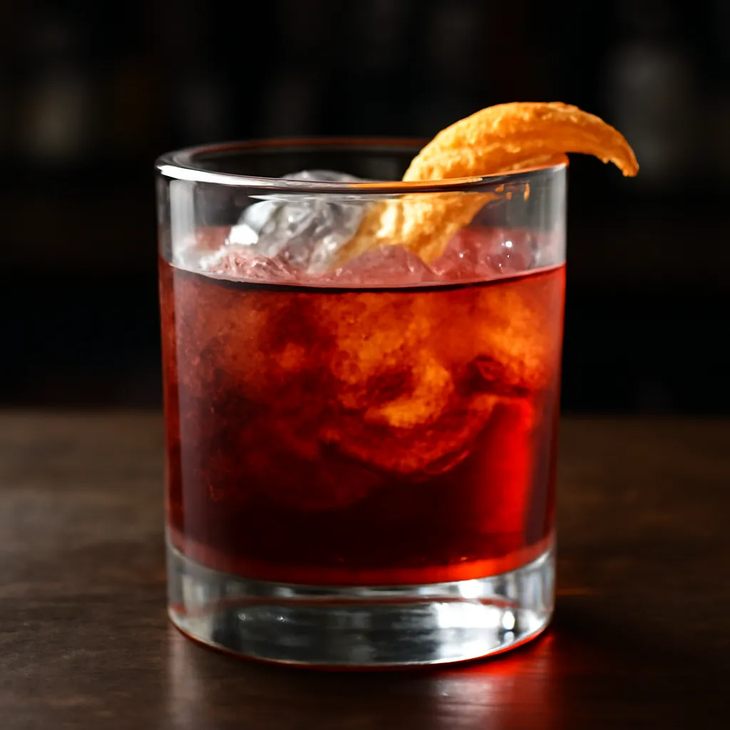 Bourbon Campari Cocktail
