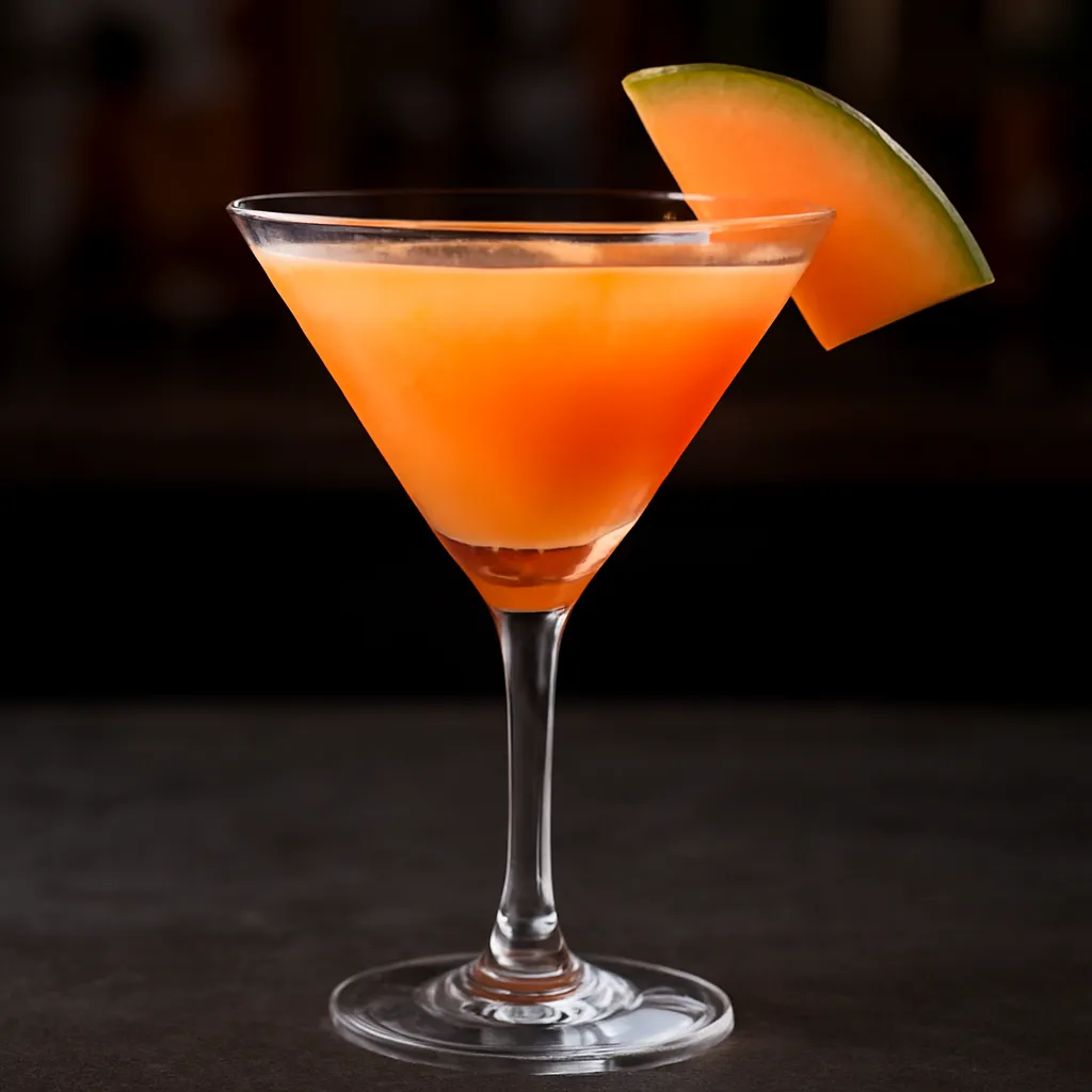Sake Martini Cantaloupe