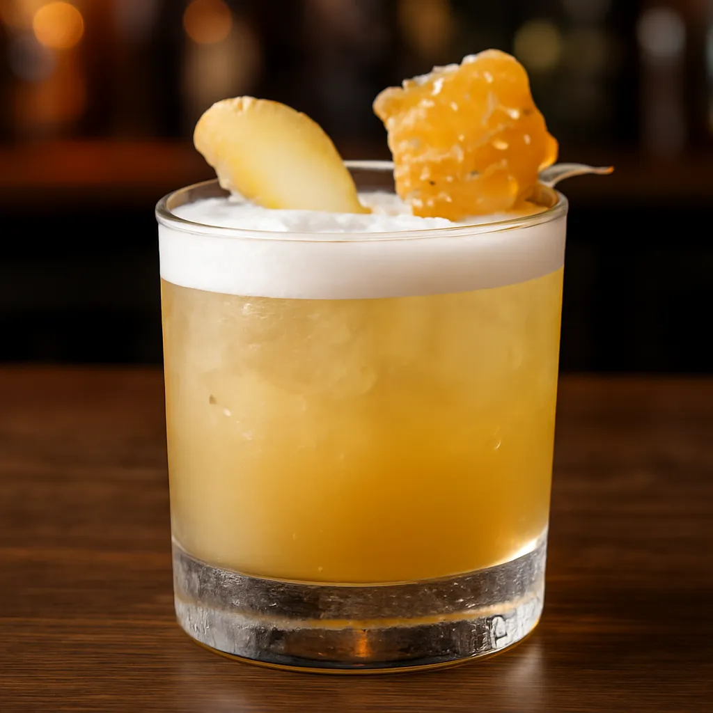 Honey Ginger Sour