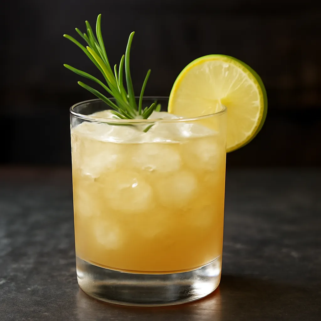 Rum Rosemary Smash