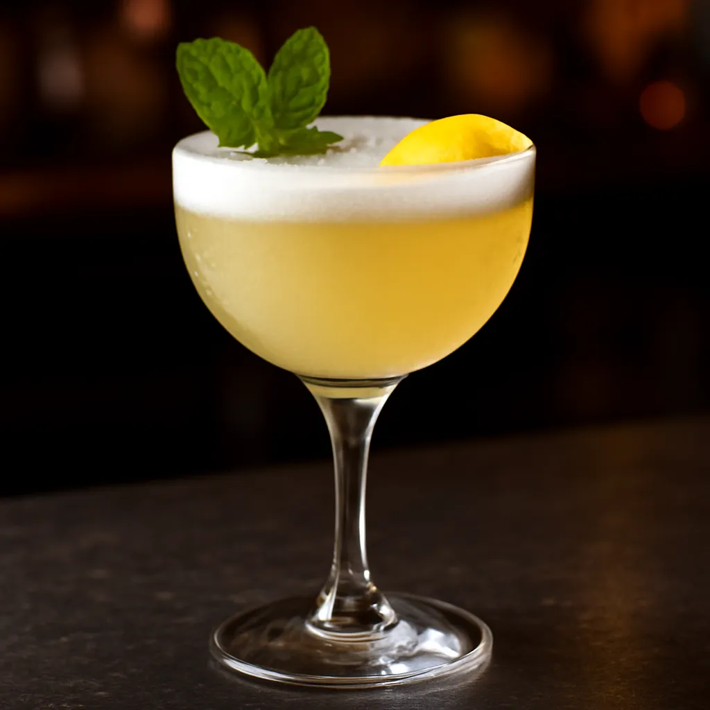 Absinthe Rum Sour