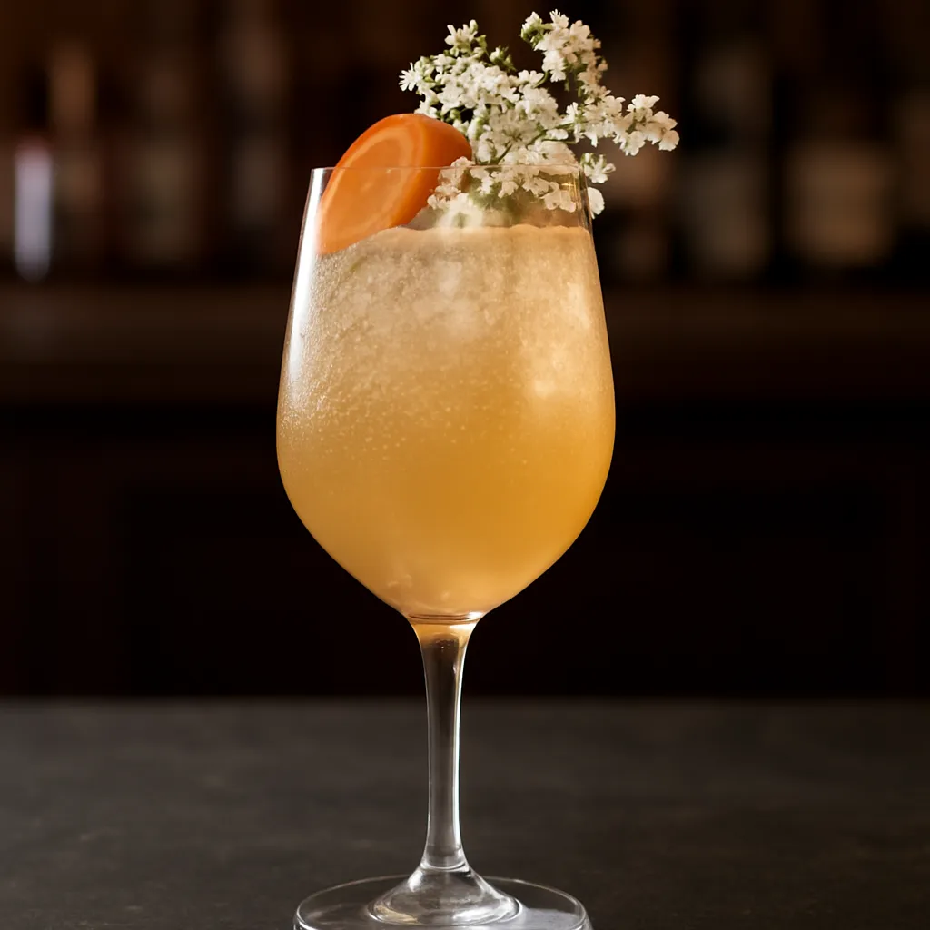 Elderflower Sparkling Apricot