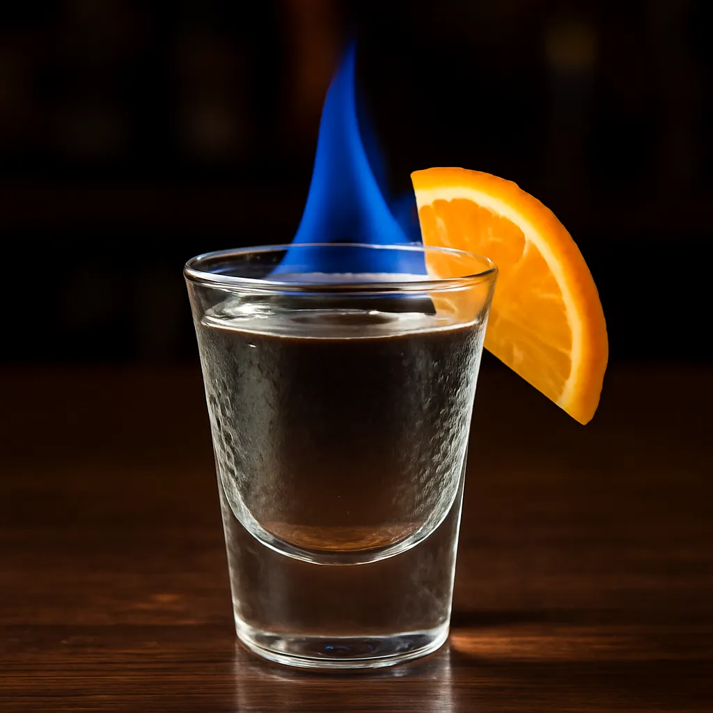 Flaming Sambuca Shot