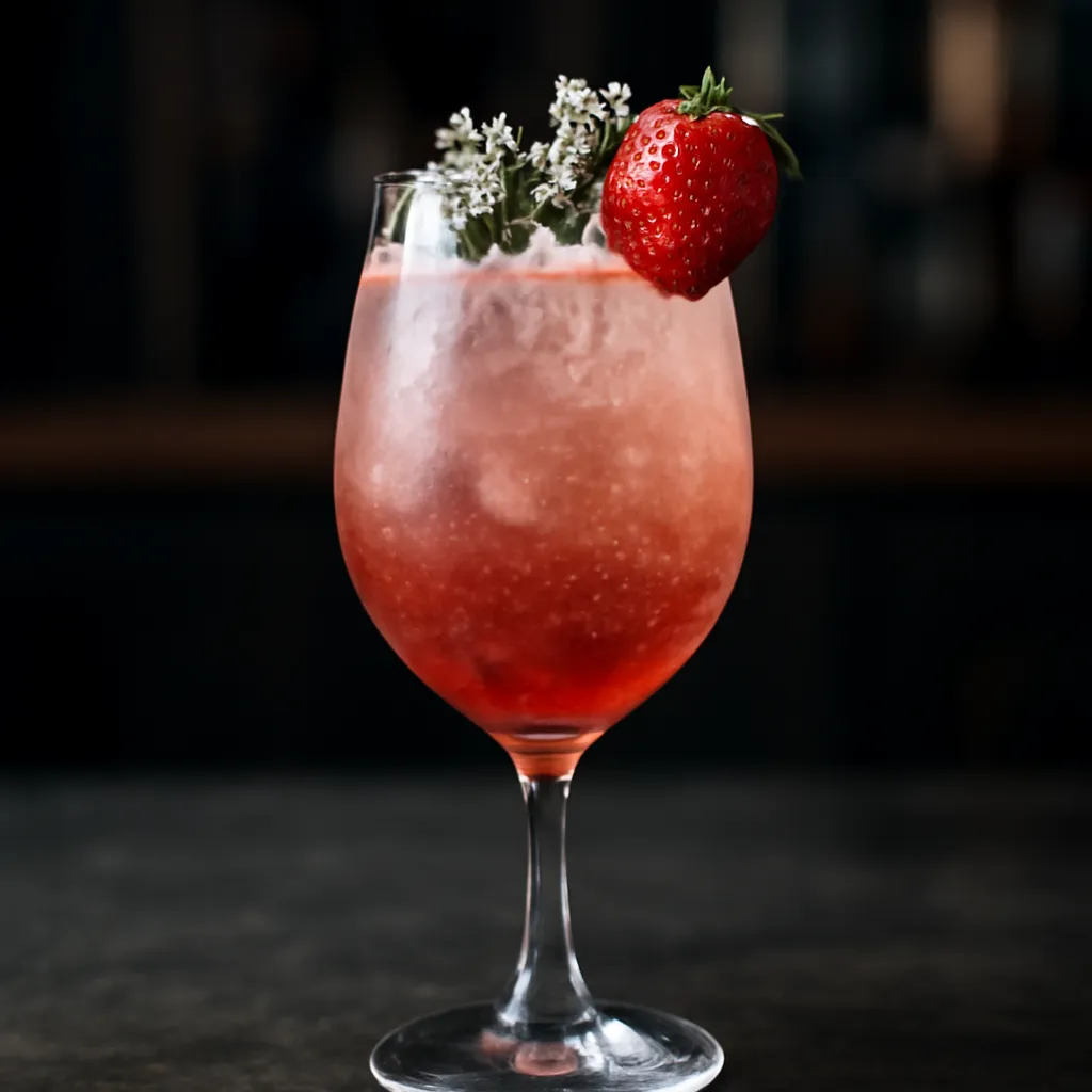Elderflower Sparkling Strawberry