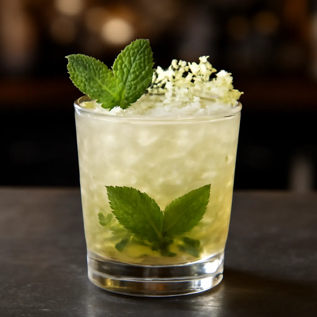Elderflower Mint Julep