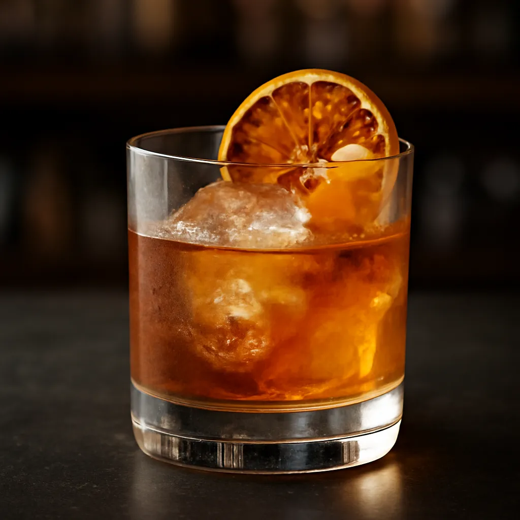 Scotch Smoked Orange Old Fashioned