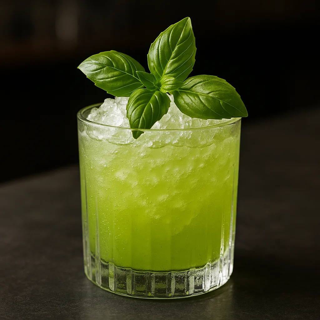 Vodka Basil Smash