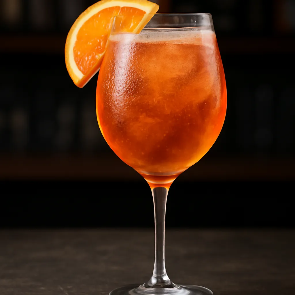Aperol Spritz with Sparkling Rosé