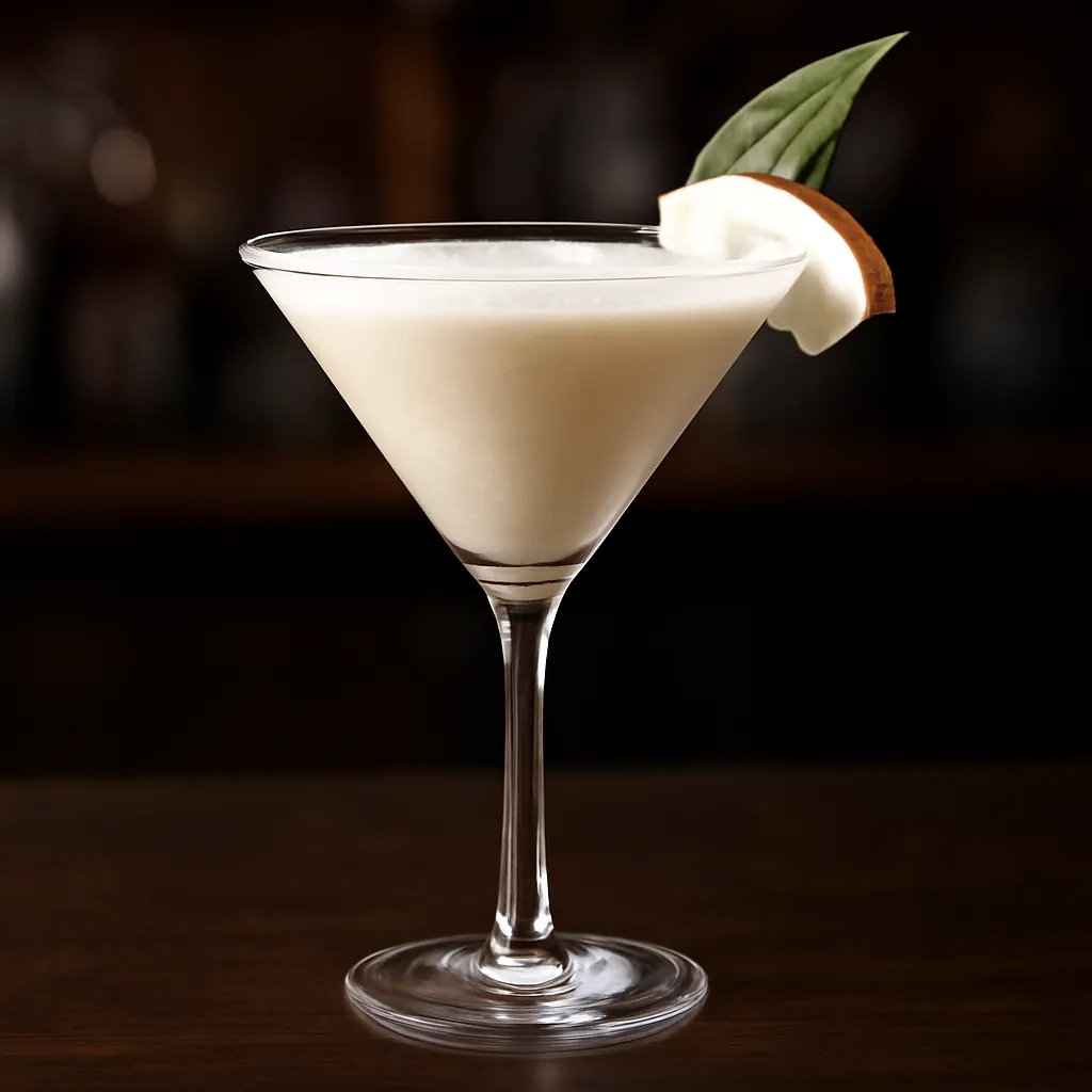 Sake Martini Coconut Cream
