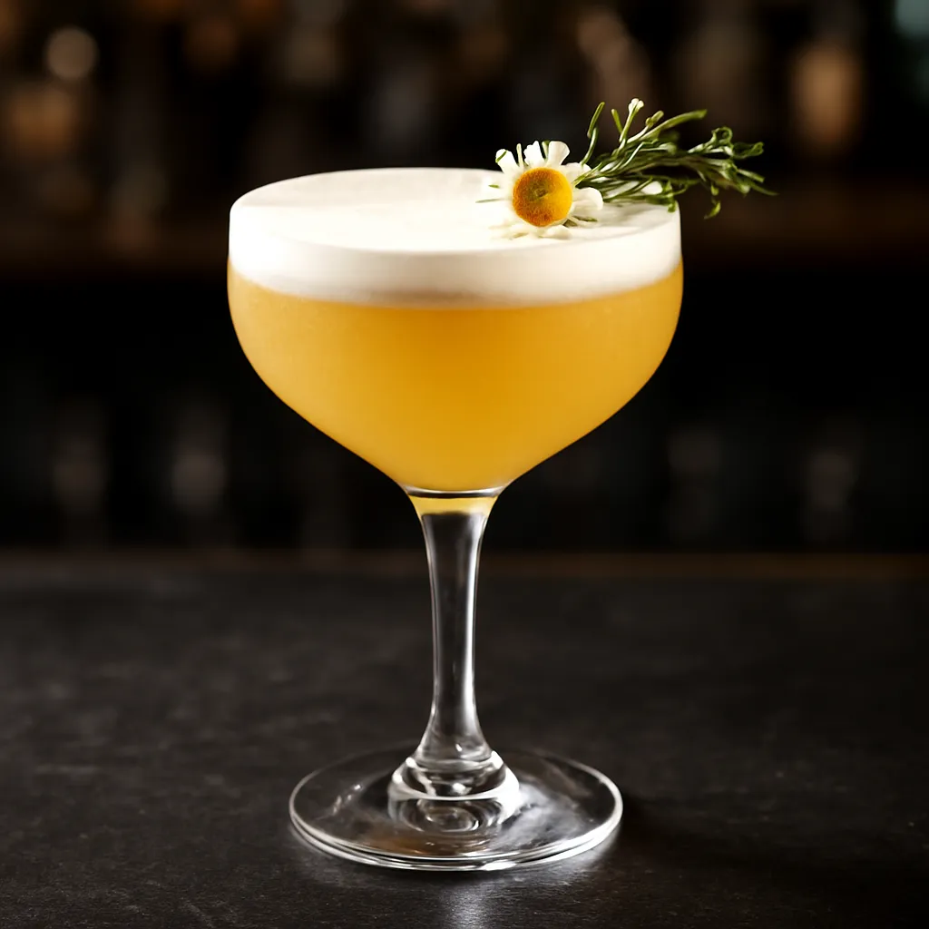 Absinthe Chamomile Sour