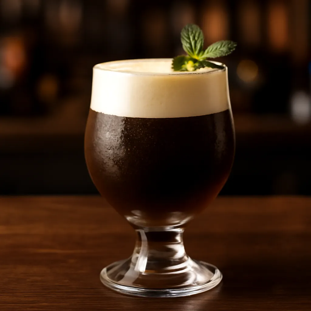 Rum Irish Coffee