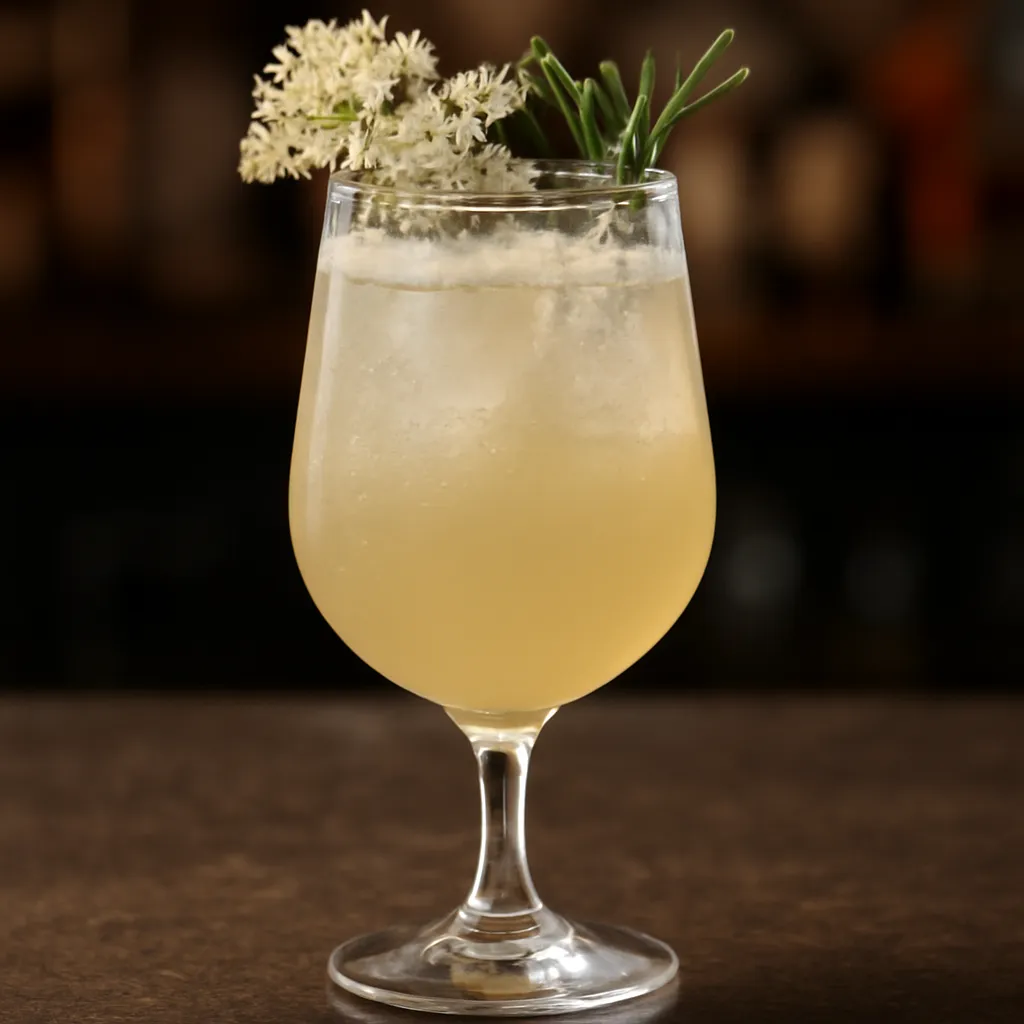 Elderflower Winter Fizz