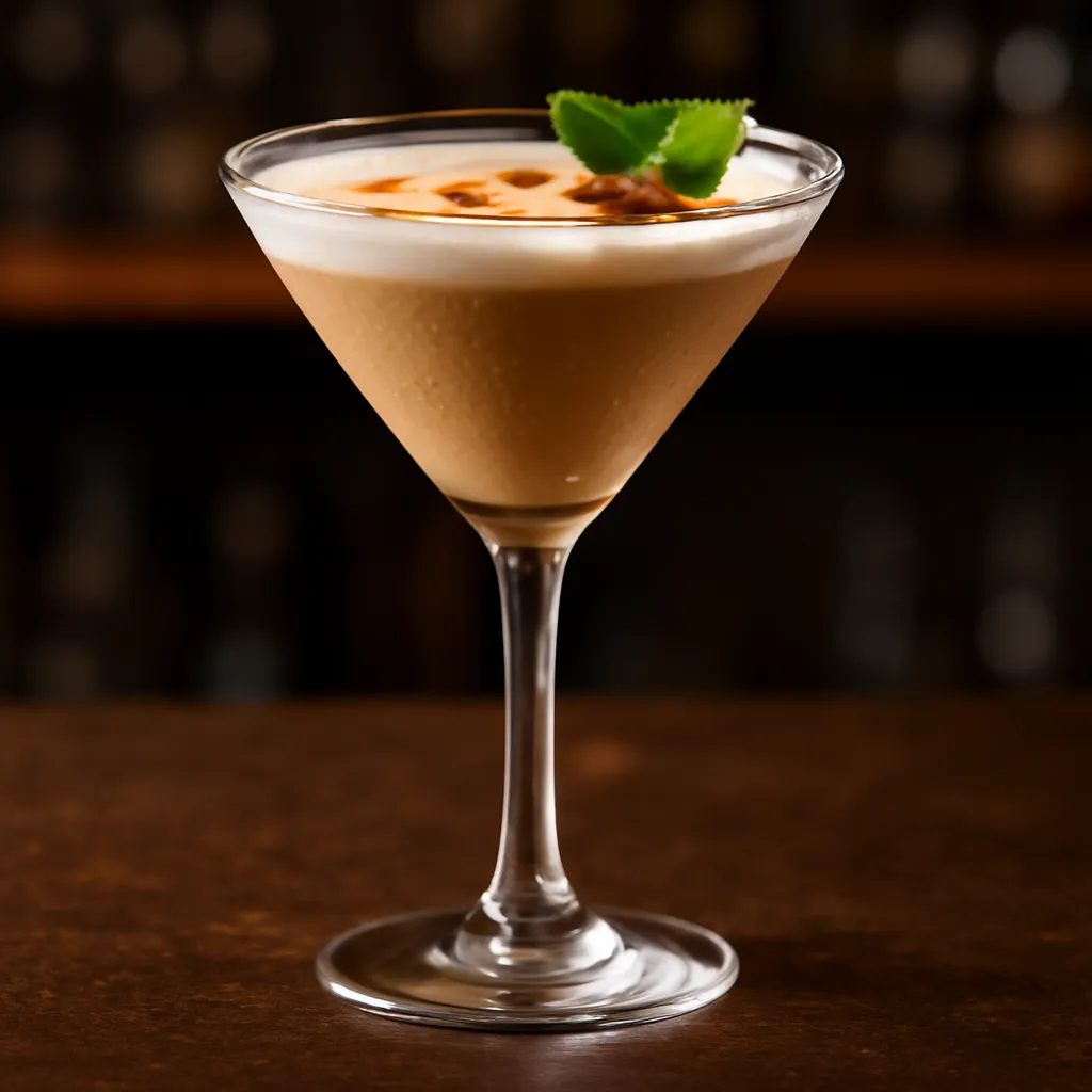 Irish Cream Caramel Martini