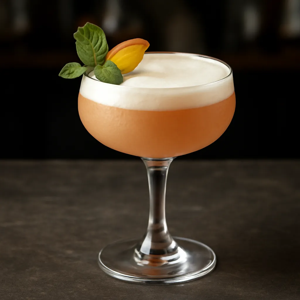 Gin Sour Peach