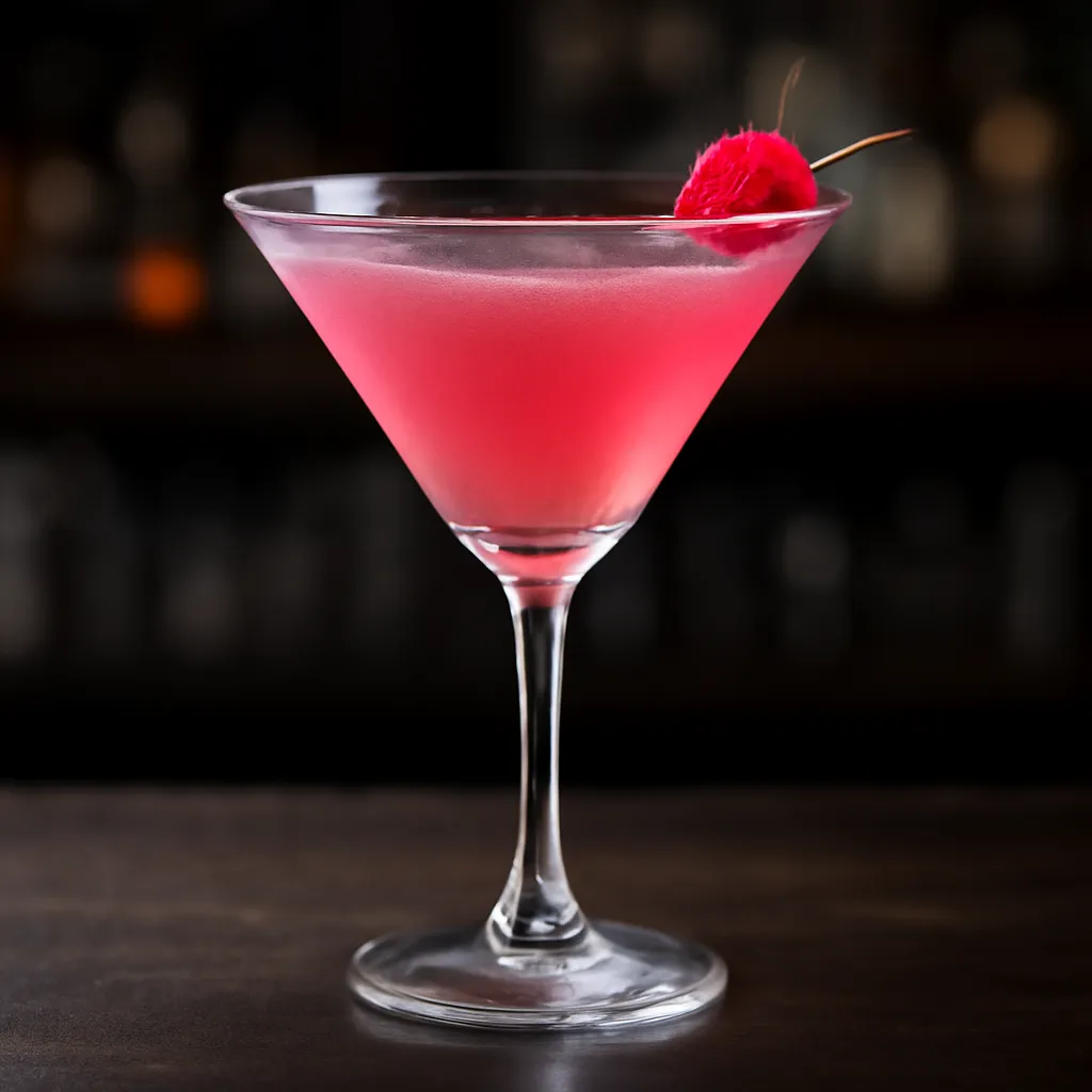 Sake Martini Raspberry