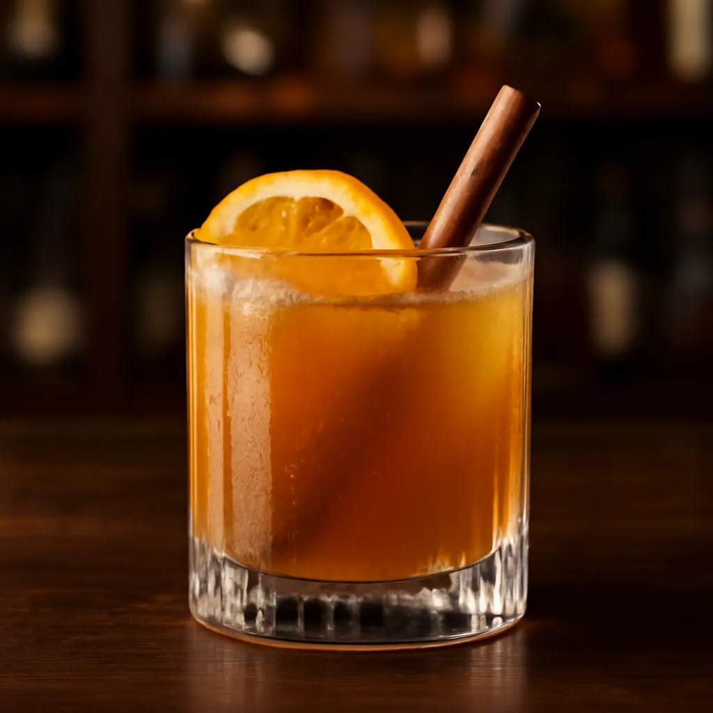 Bourbon Mulled Cider
