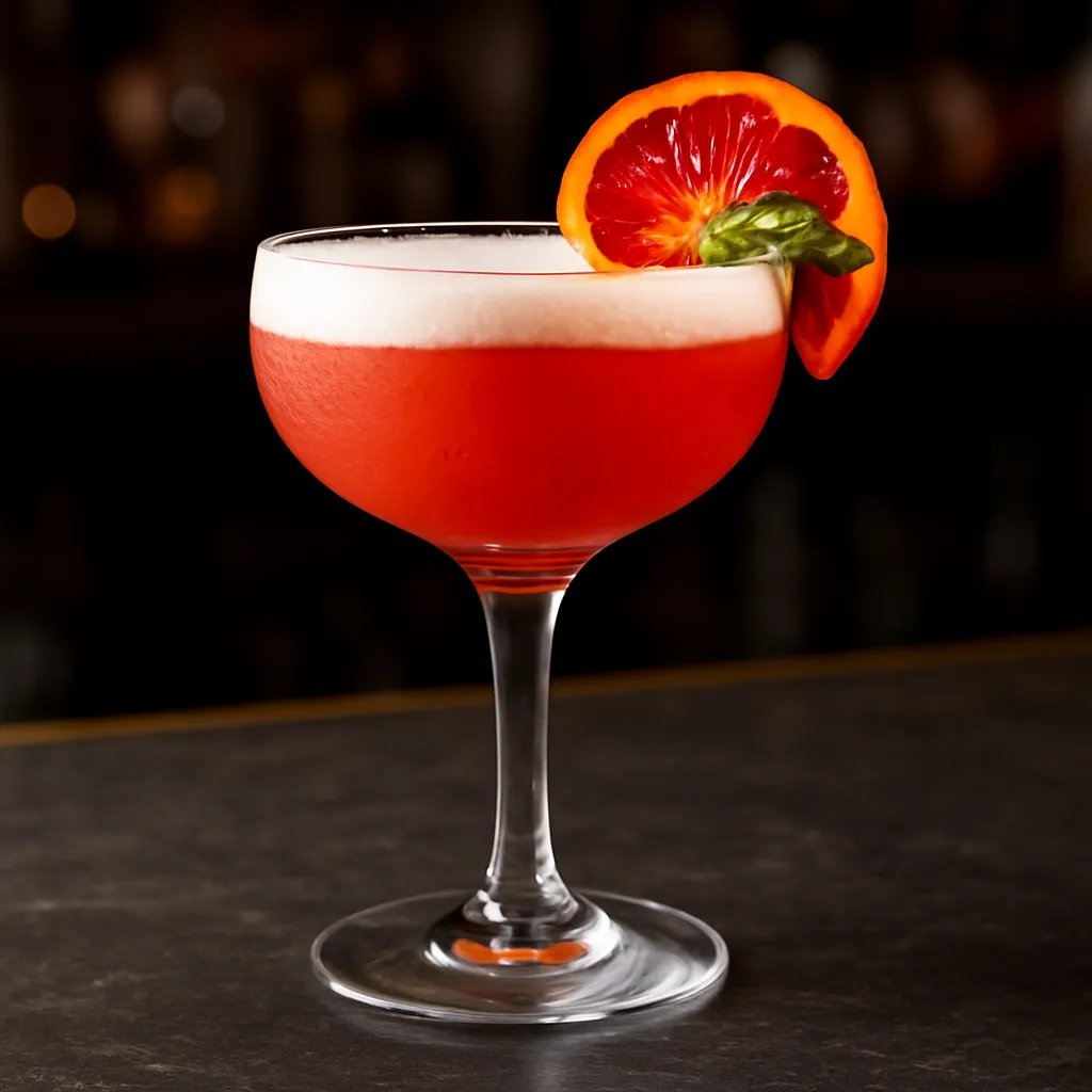 Gin Sour Blood Orange