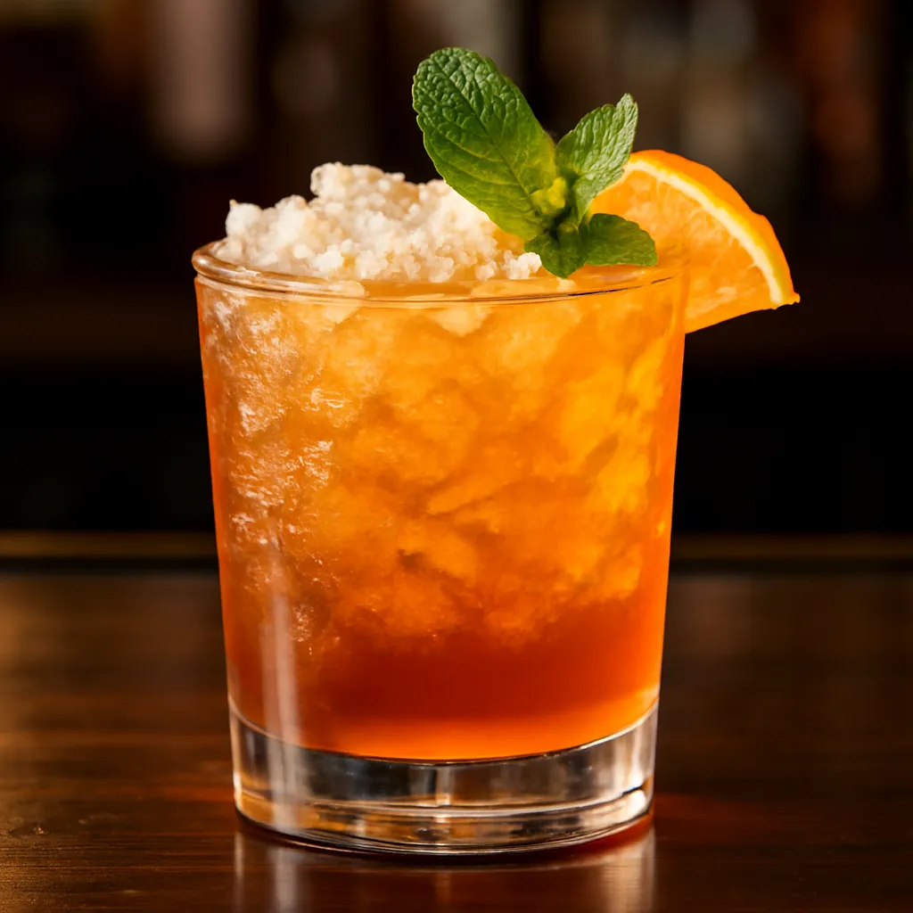 Bourbon Orange Julep