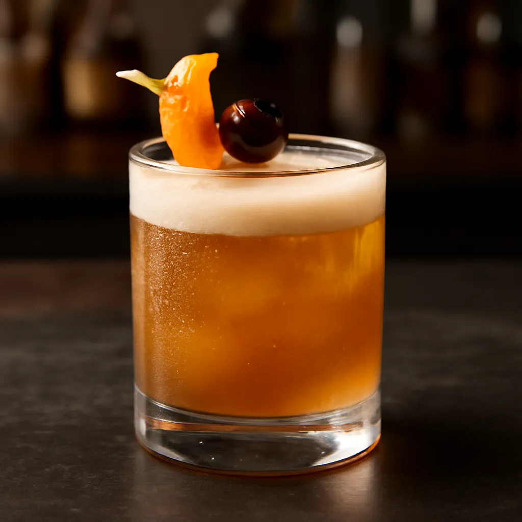 Scotch Smoky Maple Sour