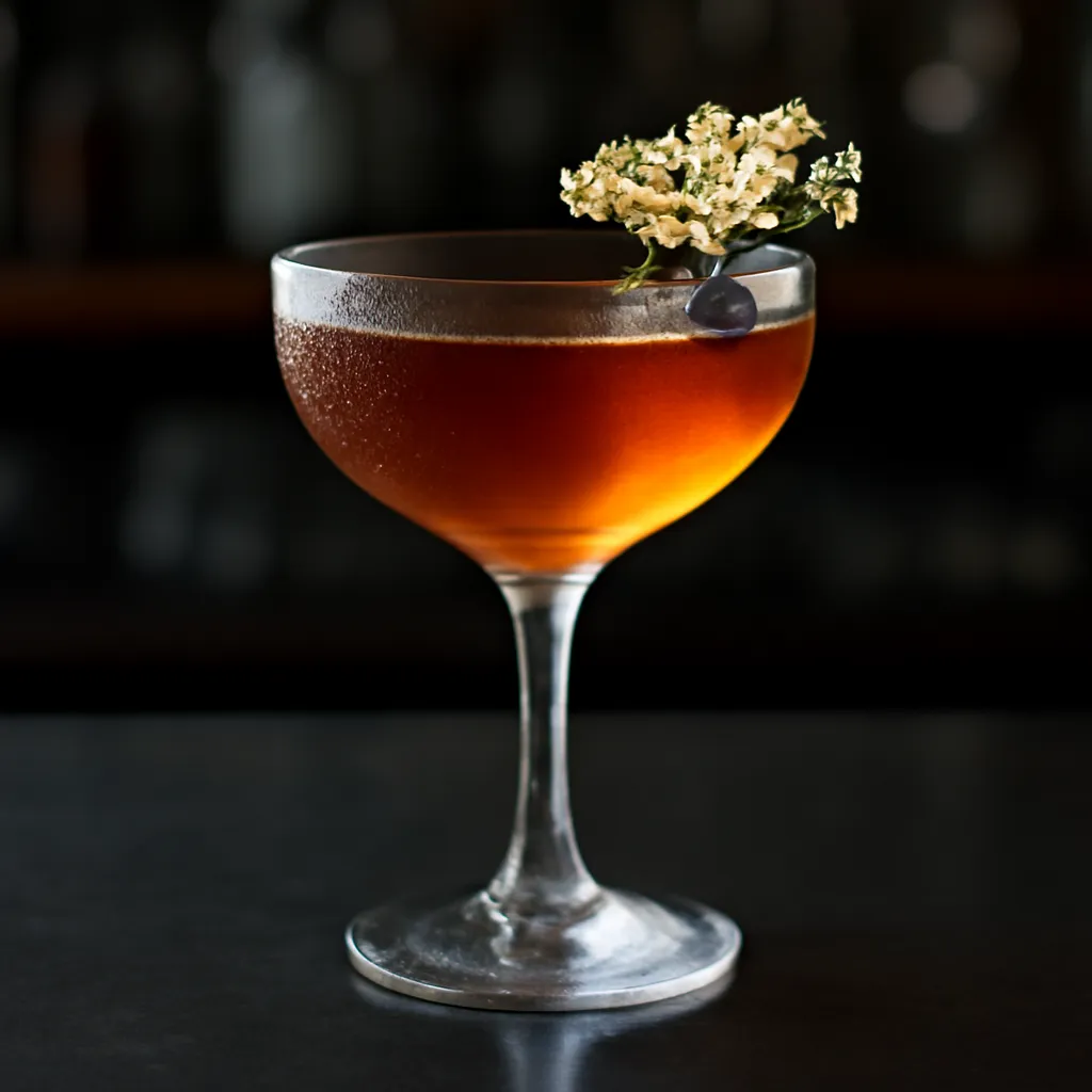 Elderflower Manhattan