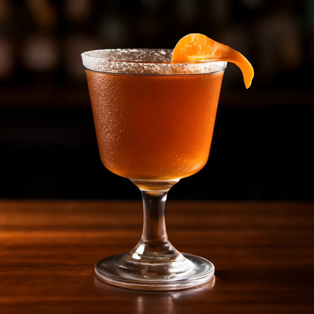 Bourbon Brandy Crusta