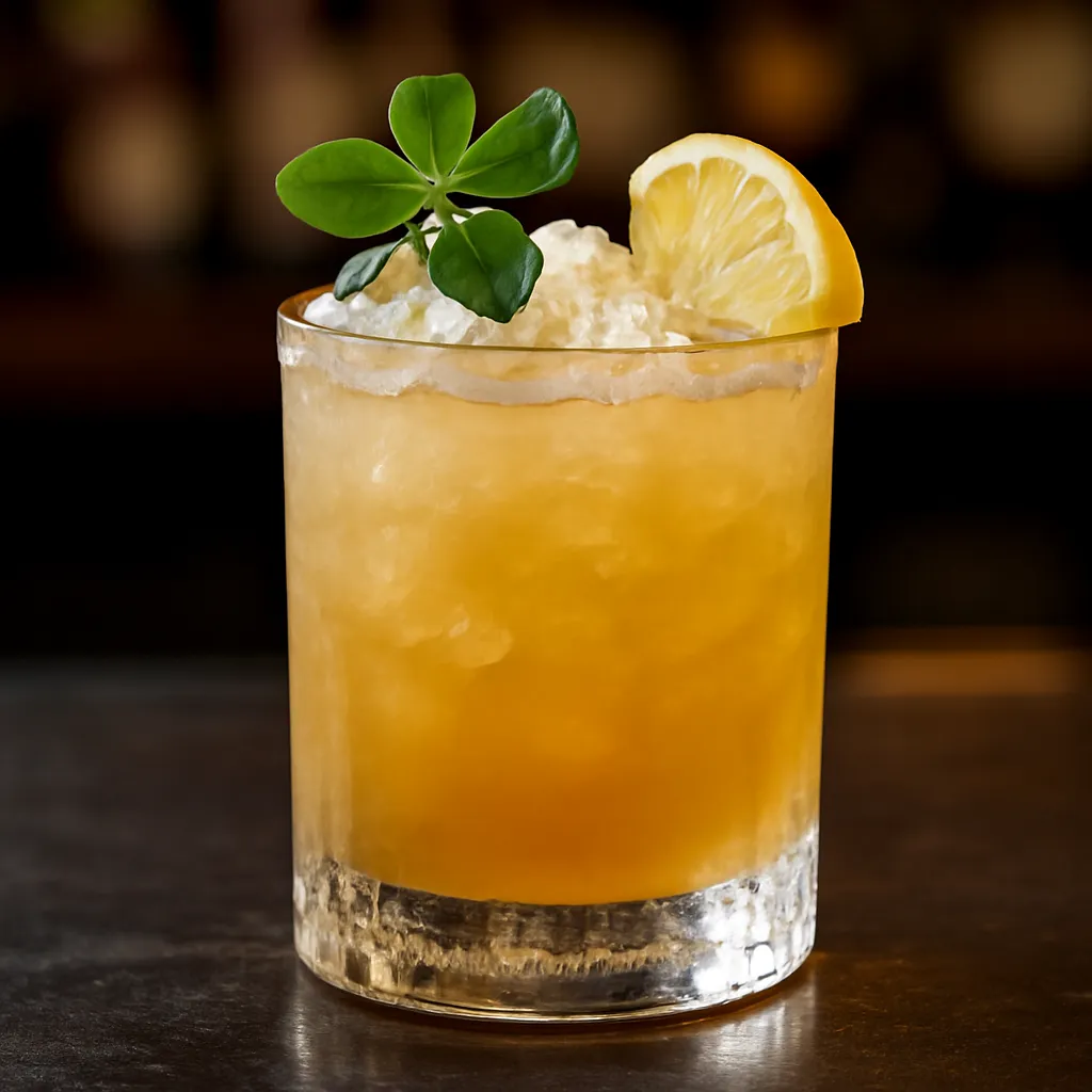 Bourbon Clover Smash
