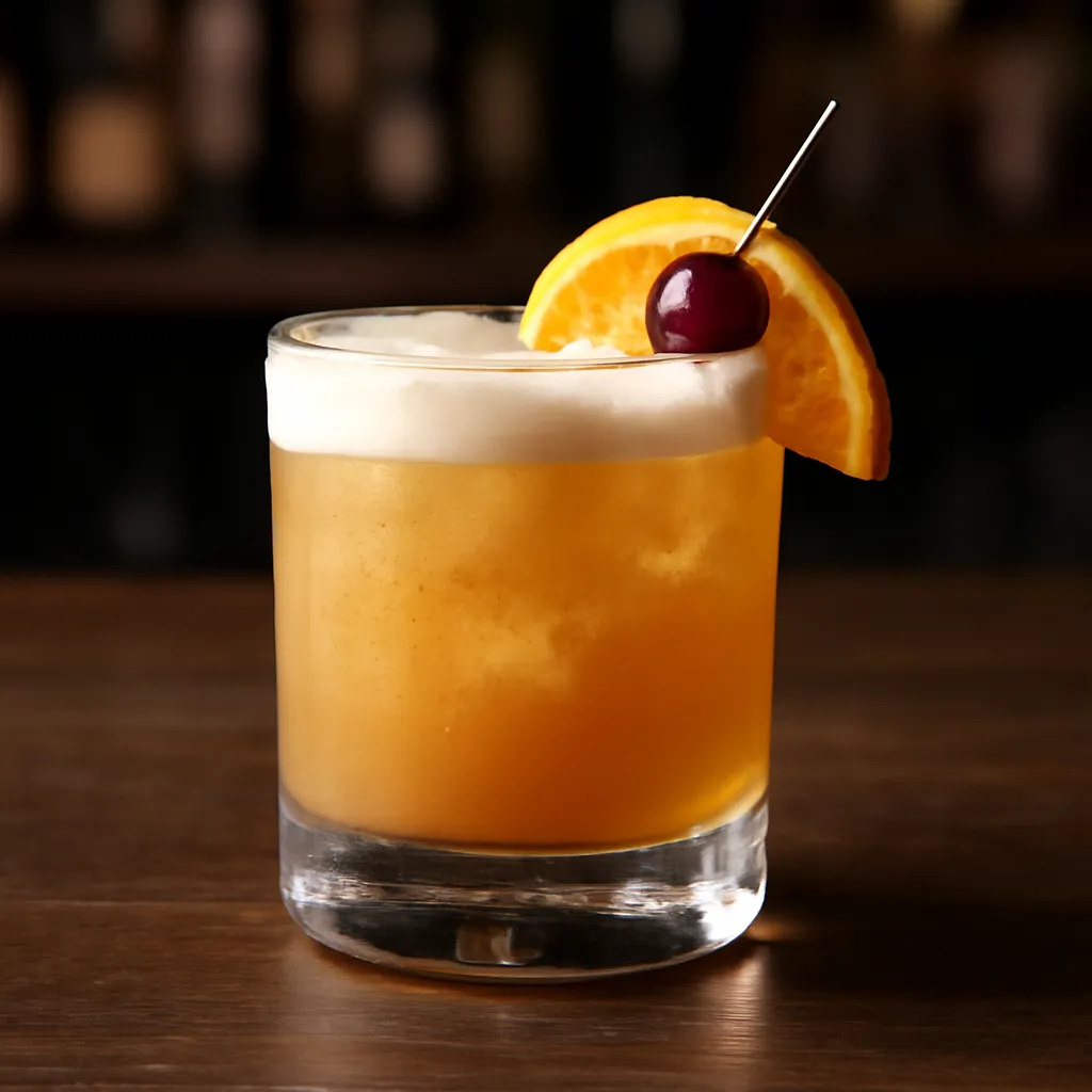 Amaretto Sour with Bitters