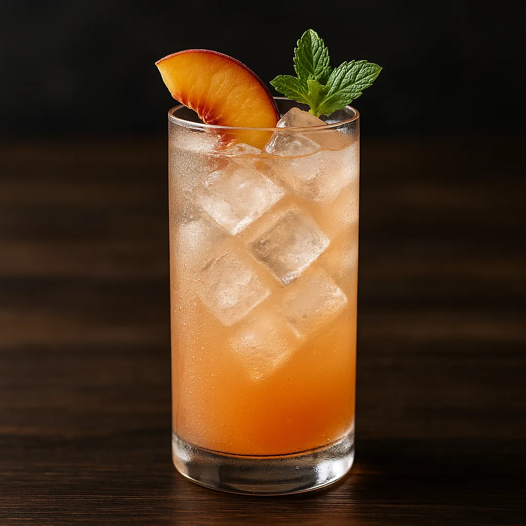 Vodka Peach Cooler